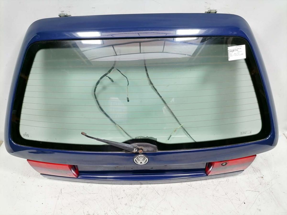 VW Passat 35I original Heckklappe mit Heckscheibe LA5E Maritimblau Kombi Facelift Bj.1995